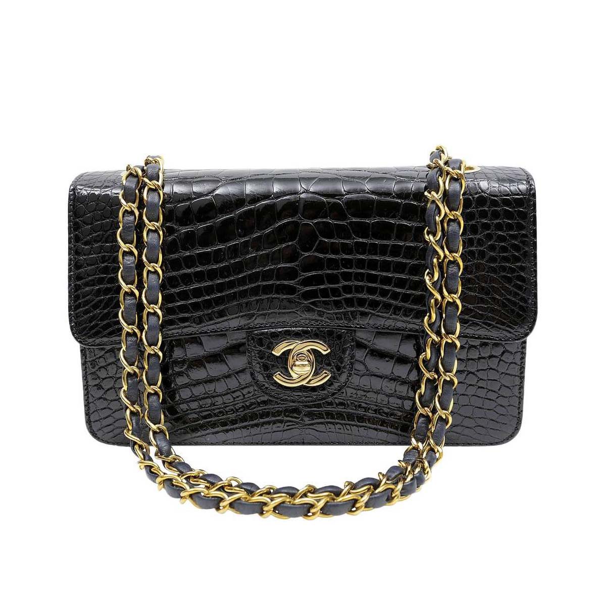 chanel crocodile bag price