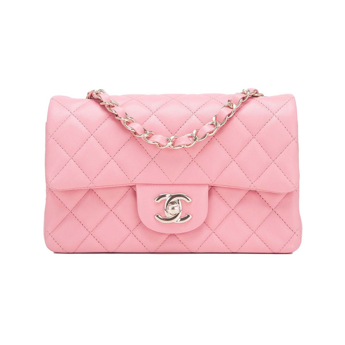 Chanel Medium Iconic Classic Single Flap Bag with Alligator Pattern - LULUX