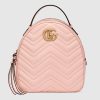 Gucci GG Women GG Marmont Matelassé Backpack