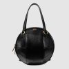 Gucci GG Unisex Basketball Shaped Tote Bag-Black