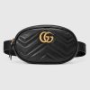 Gucci GG Unisex GG Marmont Matelassé Leather Belt Bag