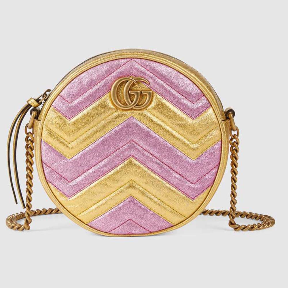 gucci marmont mini round bag