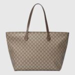 Bolso tote mediano Ophidia GG para mujer de Gucci GG, marrón