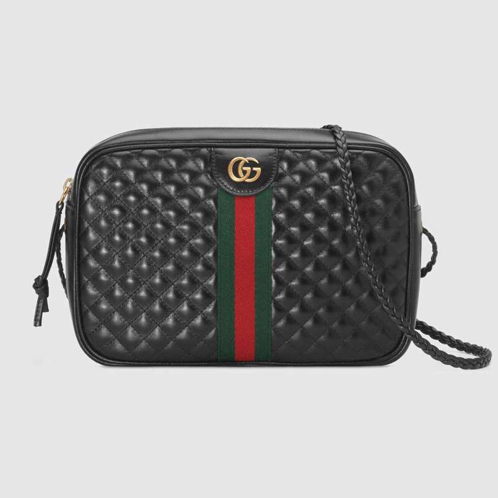 gucci quilted leather small shoulder bag