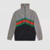 Gucci Men Oversize Technical Jersey Jacket