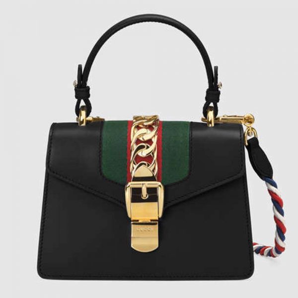 gucci_sylvie_mini_top_handle_bag_in_smooth_leather-black