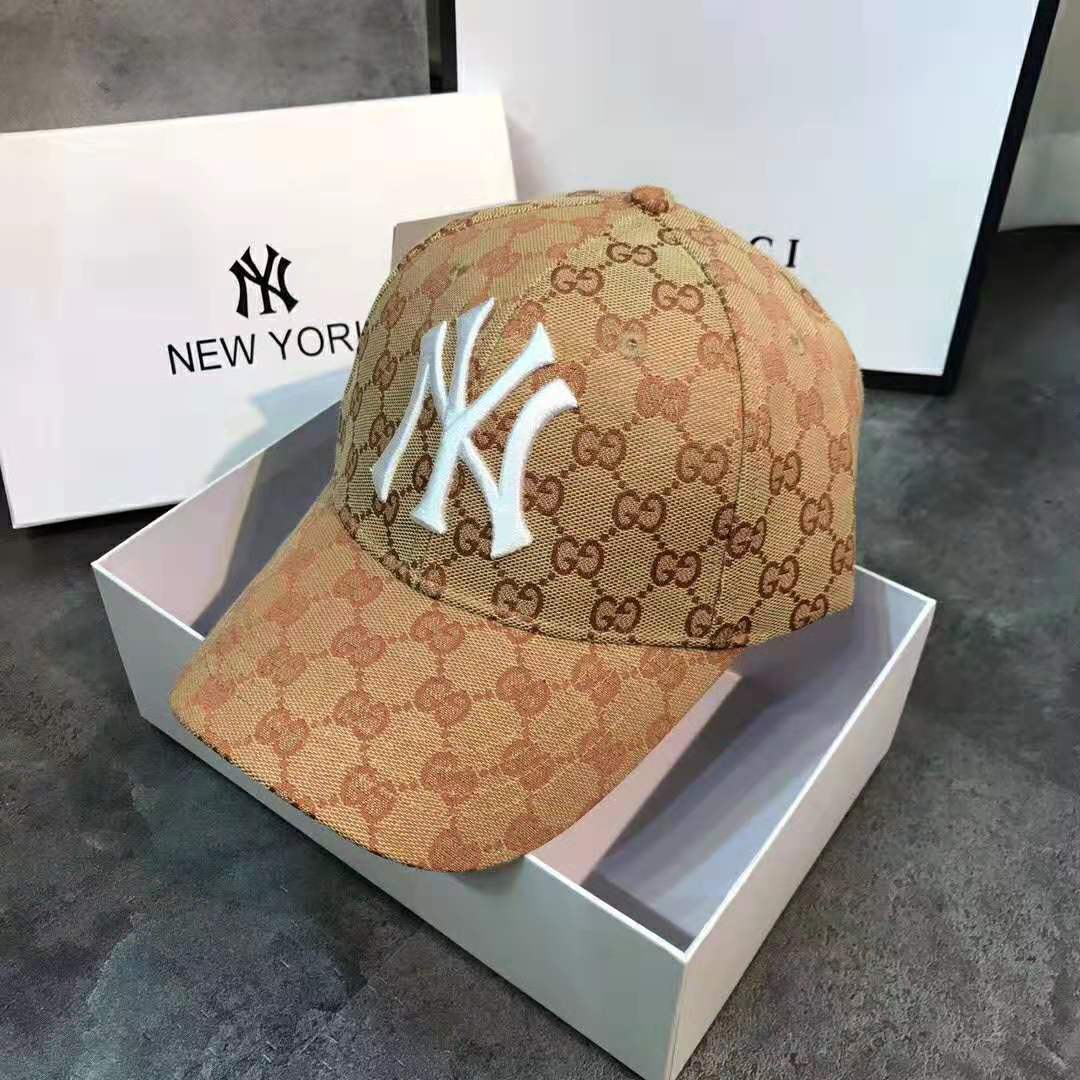 Shop the Baseball cap with NY Yankees™ patch by Gucci. Inspired by the  customized Major League Baseball …