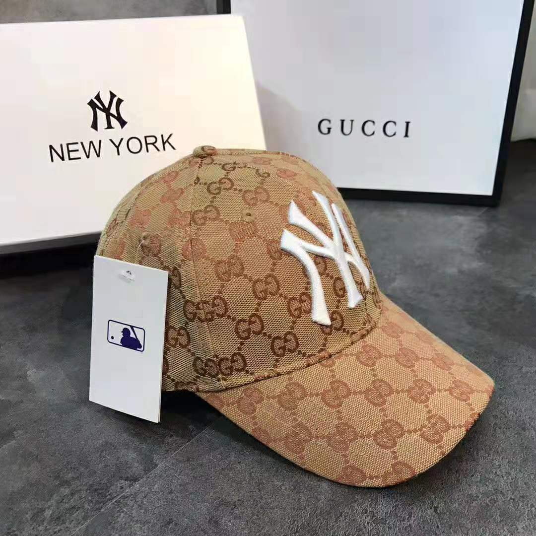 Shop the Baseball cap with NY Yankees™ patch by Gucci. Inspired by the  customized Major League Baseball …