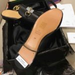 Gucci Unisex Princetown Leather Slipper-Black – Image 5