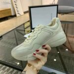 Gucci Unisex Rhyton Sneaker with Mouth Print-Beige - Bild 6