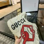 Gucci Unisex Rhyton Sneaker with Mouth Print-Beige - Bild 8