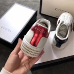 Gucci Women Ace Sneaker with Crystals White - Imagen 6