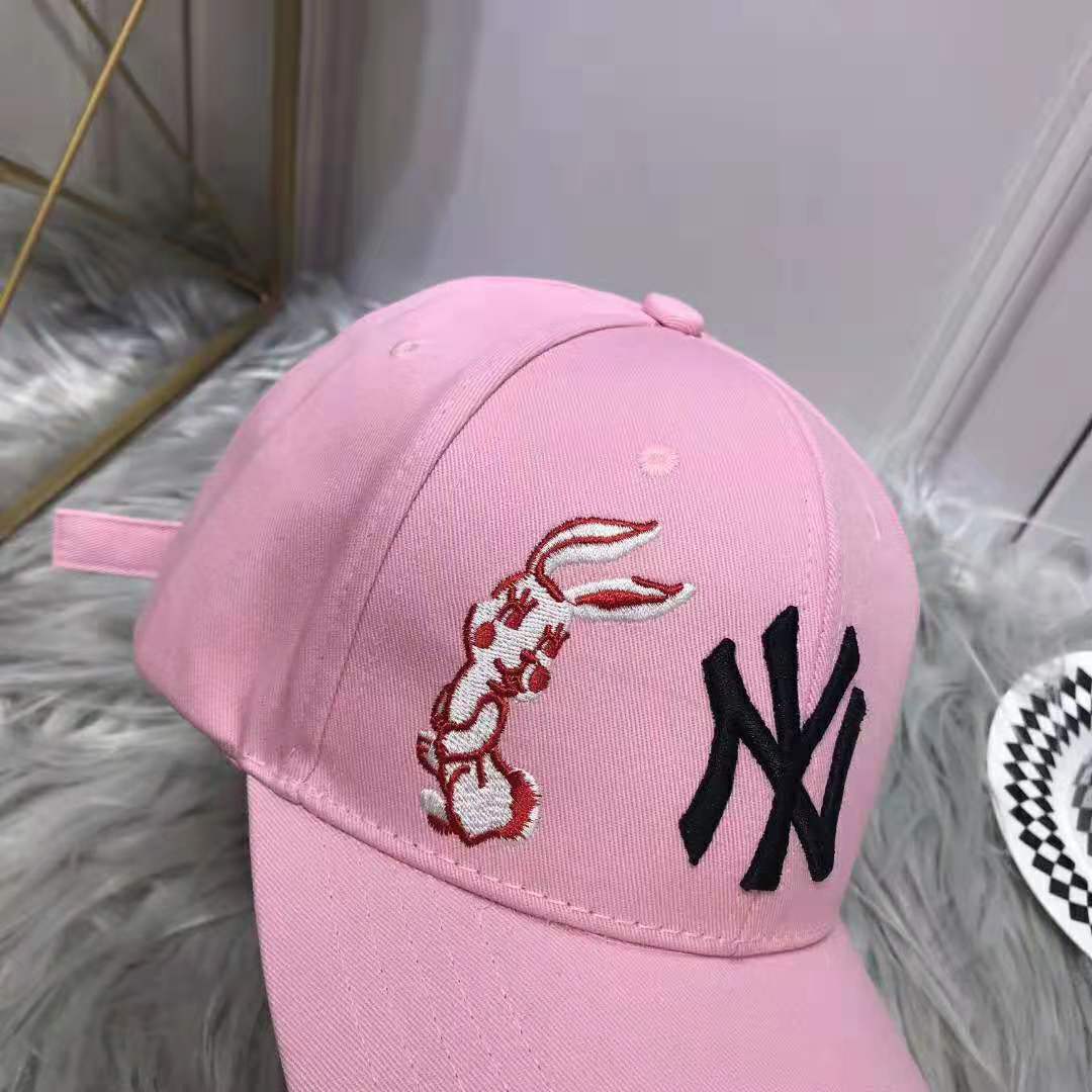 gucci ny hat pink
