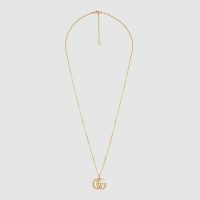 Gucci Women Double G Yellow Gold Necklace Jewelry Gold