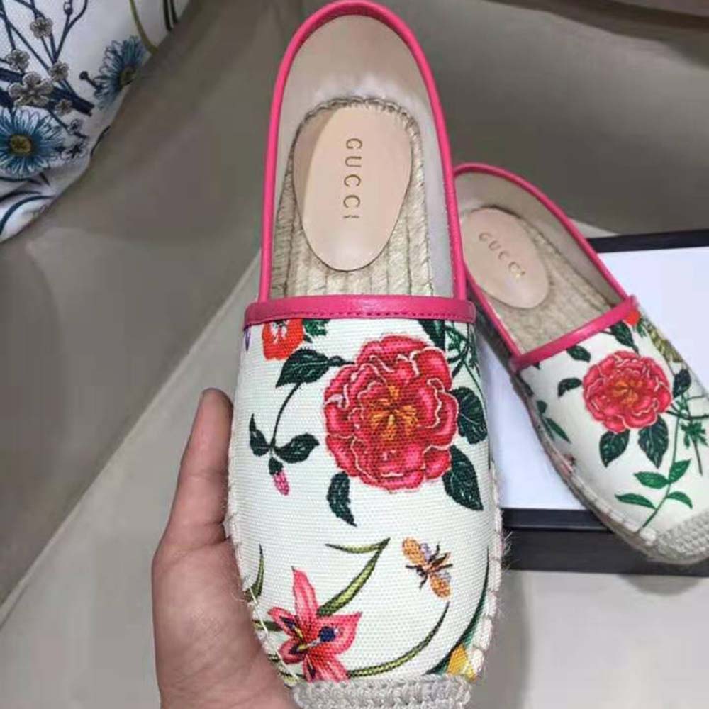 gucci flora espadrilles