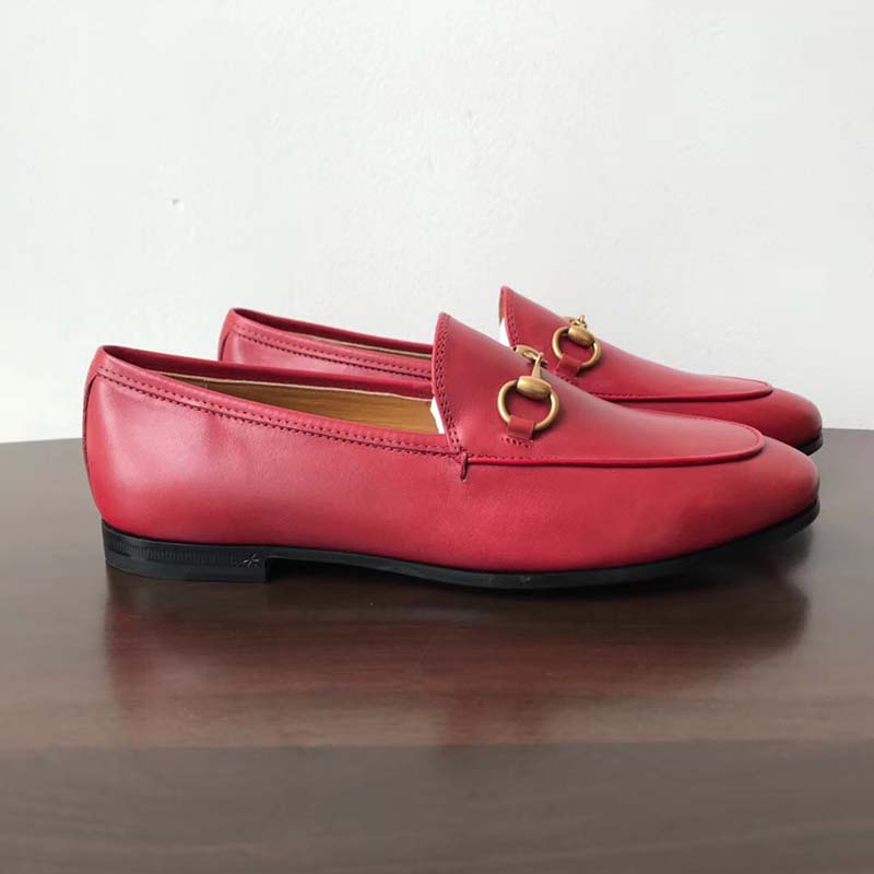 gucci jordaan loafers womens