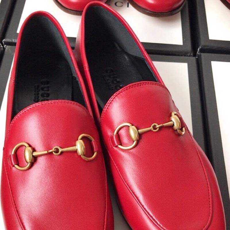 gucci jordaan loafers womens