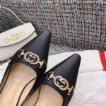 Gucci Women Zumi Leather Slide 4.6 cm Height-Black – Image 6