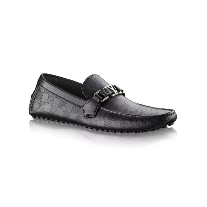 Mocassins Louis Vuitton LV Hockenheim pour homme, noir