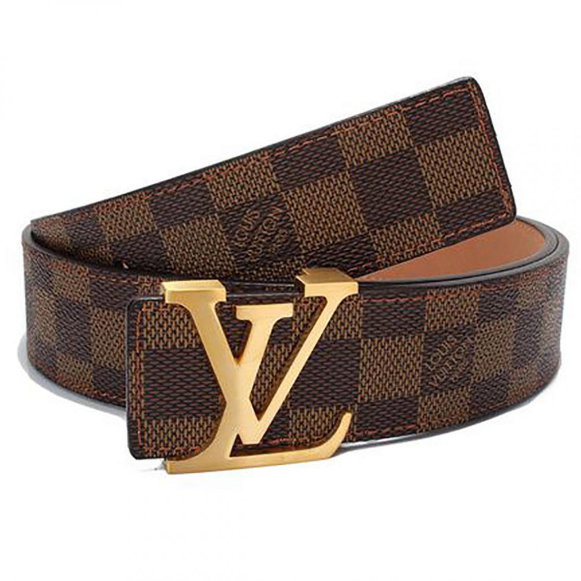 Louis Vuitton LV Unisex LV Initiales 40MM Belt Brown - LULUX