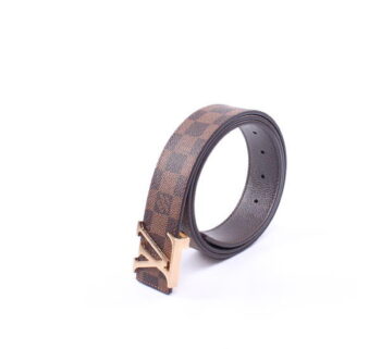 Louis Vuitton LV Unisex LV Initiales 40MM Belt Brown – Image 8