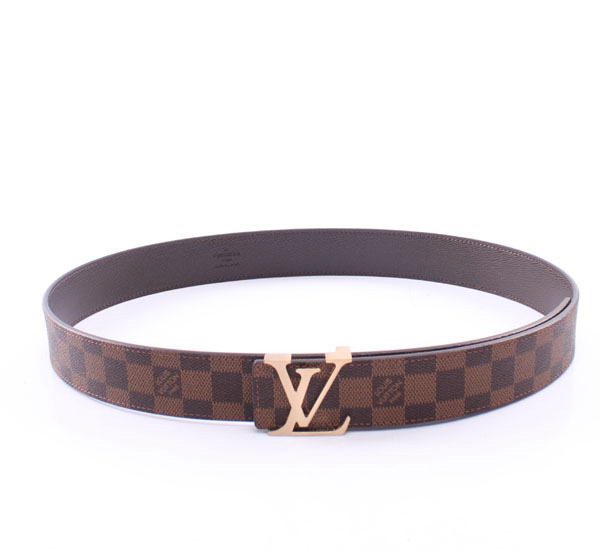 Louis Vuitton LV Unisex LV Initiales 40MM Belt Brown - LULUX