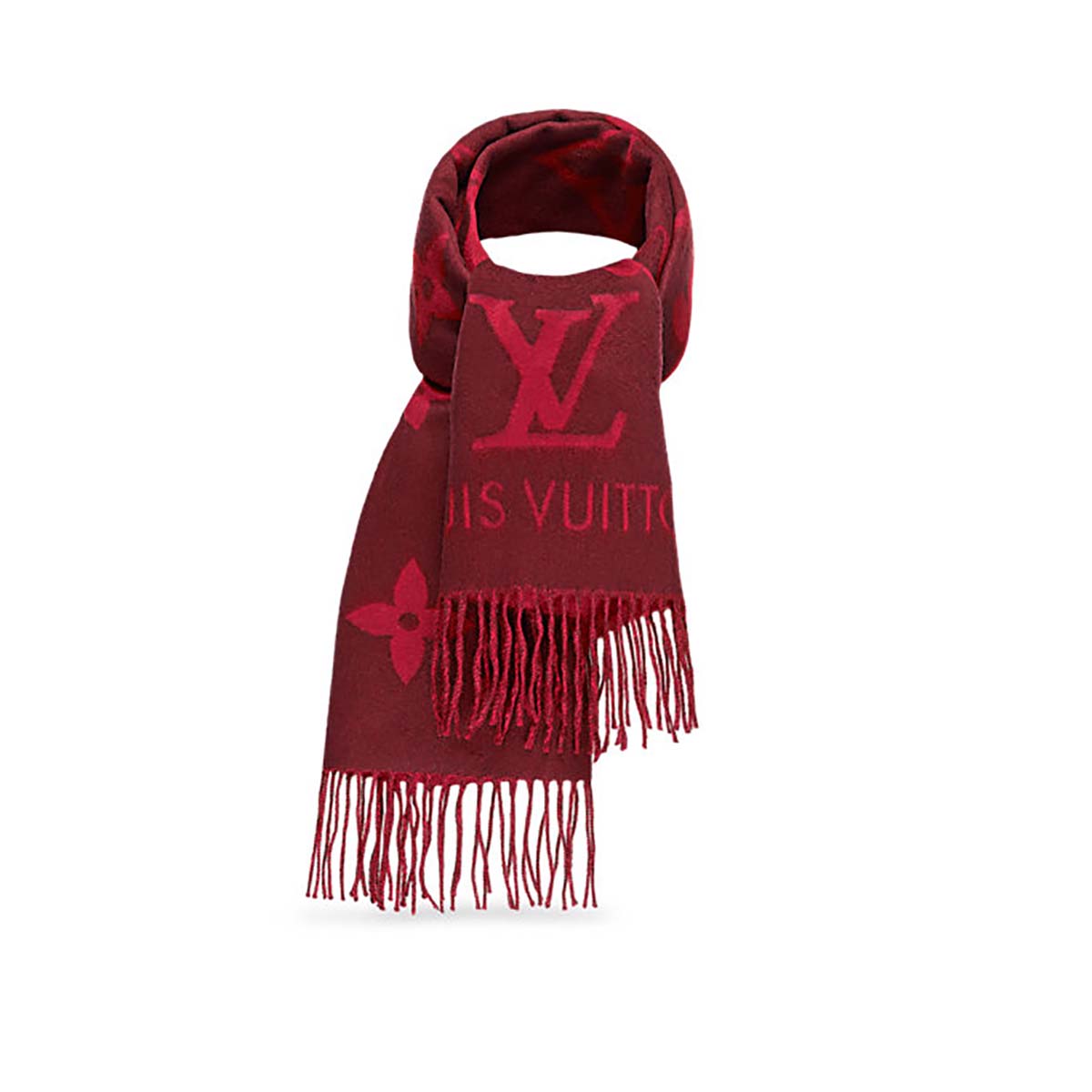 Louis Vuitton Monogram Reykjavik Сashmere Scarf Shawl Scarves