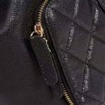 Chanel Women Backpack in Embossed Grained Calfskin Leather-Black - Imagen 10