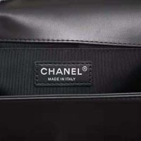 Chanel Women Boy Chanel Handbag in Calfskin Leather-Black (1)