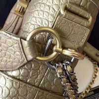 Chanel Women Chanel’s Gabrielle Large Hobo Bag-Gold (1)