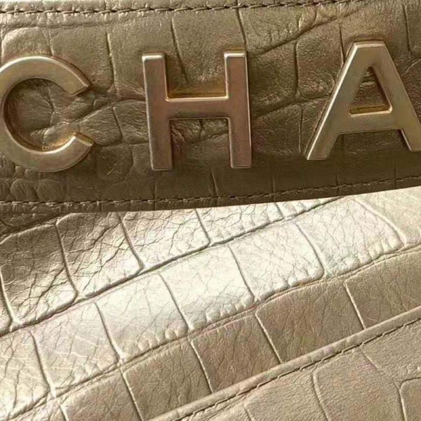 Chanel Women Chanel’s Gabrielle Large Hobo Bag-Gold (8)