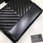 Chanel Women Chanel's Gabrielle Large Hobo Bag in Aged Calfskin Leather-Black – Image 6