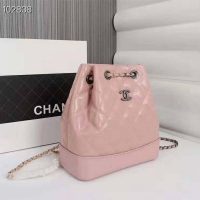 Chanel Women Chanel’s Gabrielle Small Hobo Bag in Aged Smooth Calfskin-Pink (1)