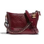Chanel Women Chanel's Gabrielle Small Hobo Bag in Calfskin Leather - Image 4