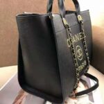 Chanel Women Chanel's Large Tote Shopping Bag in Grained Calfskin Leather-Black - Bild 5