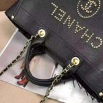 Chanel Women Chanel's Large Tote Shopping Bag in Grained Calfskin Leather-Black - Bild 9