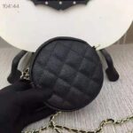 Chanel Women Classic Clutch with Chain in Grained Calfskin Leather-Black - immagine 8