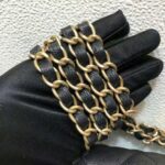 Chanel Women Classic Handbag in Grained Calfskin Leather-Black - Bild 9