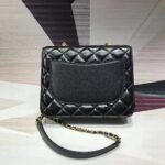 Chanel Women Flap Bag in Smooth Calfskin Leather-Black - Image 3