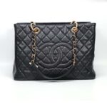 Chanel Women GST Shopping Bag in Grained Calfskin Leather - Bild 5