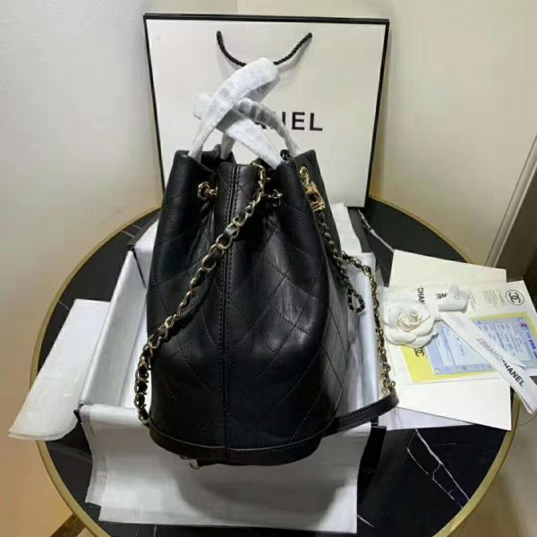 chanel large drawstring bolsa