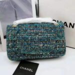 Chanel Women Mini Flap Bag in Tweeds & Fabrics-Blue - Bild 3