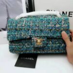 Chanel Women Mini Flap Bag in Tweeds & Fabrics-Blue - Bild 2