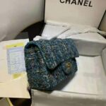 Chanel Women Mini Flap Bag in Tweeds & Fabrics-Blue - Bild 12