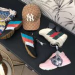 Gucci Men Rhyton Web Print Leather Sneaker in 5.1 cm Height-Black - Imagen 7