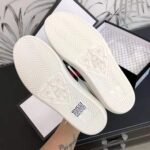 Gucci Unisex Ace Sneaker with Gucci Band-White - Bild 10