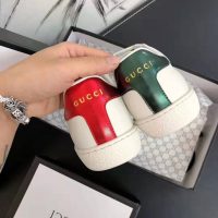 Gucci Unisex Ace Sneaker with Gucci Band-White (1)