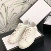 Gucci Unisex Ace Sneaker with Interlocking G-White (1)