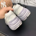 Gucci Unisex Rhyton Leather Sneaker-Beige - Image 8