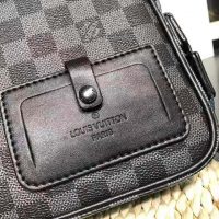 Louis Vuitton LV Men Alpha Messenger in Classic LV Damier Graphite Canvas-Grey (1)